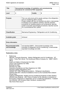 NZQA registered unit standard 28959 version 2  Page 1 of 4
