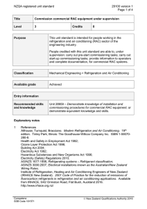NZQA registered unit standard 29100 version 1 Page 1 of 4