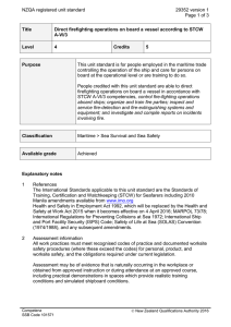NZQA registered unit standard 29352 version 1  Page 1 of 3