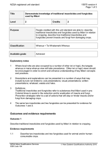 NZQA registered unit standard 15975 version 4  Page 1 of 3