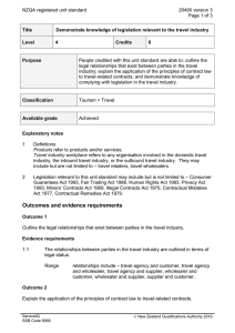 NZQA registered unit standard 20490 version 3  Page 1 of 3