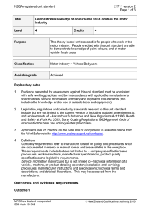 NZQA registered unit standard 21711 version 2  Page 1 of 3