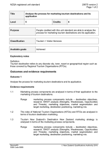 NZQA registered unit standard 20675 version 2  Page 1 of 2