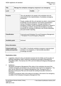 NZQA registered unit standard 16808 version 4  Page 1 of 4