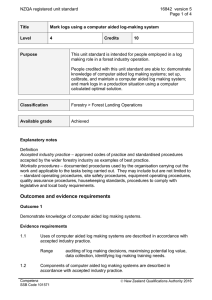 NZQA registered unit standard 16842  version 5  Page 1 of 4