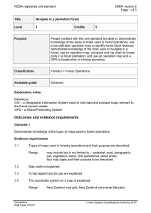 NZQA registered unit standard 25804 version 2  Page 1 of 3
