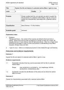 NZQA registered unit standard 25762 version 4  Page 1 of 3