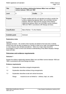 NZQA registered unit standard 10707 version 6  Page 1 of 3