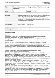 NZQA registered unit standard 10704 version 5  Page 1 of 4