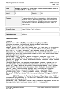 NZQA registered unit standard 10706 version 5  Page 1 of 3
