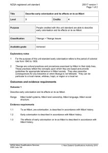 NZQA registered unit standard 29317 version 1  Page 1 of 2