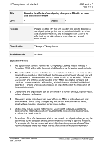 NZQA registered unit standard 6149 version 5  Page 1 of 3