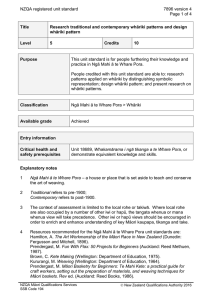 NZQA registered unit standard 7896 version 4  Page 1 of 4