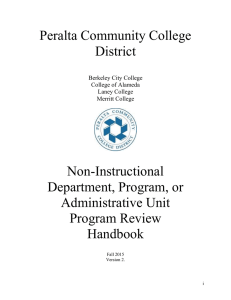 2015 Non-Instructional Program Review.V2