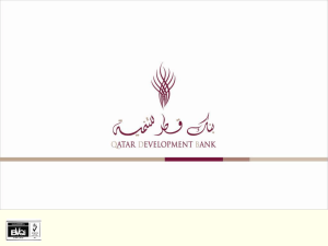 The Experience of Qatar Development Bank in Development Finance