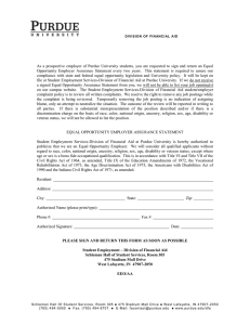 Equal Opportunity Employer Form for Residential Postings
