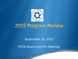 2015 Program Review