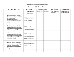 DEC Assessment Template for 2013-14