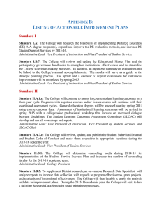 Merritt Appendix B_Listing of Actionable Improvement Plans