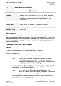 NZQA registered unit standard 4047 version 5  Page 1 of 3