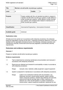 NZQA registered unit standard 17656 version 3  Page 1 of 4