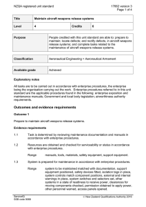 NZQA registered unit standard 17662 version 3  Page 1 of 4