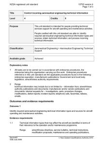 NZQA registered unit standard 10793 version 4  Page 1 of 3