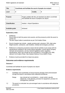 NZQA registered unit standard 8875 version 5  Page 1 of 3