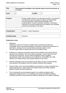 NZQA registered unit standard 25201 version 2  Page 1 of 4