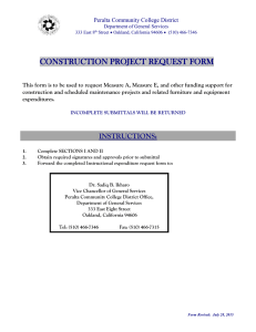 Measure A New Construction Request Form