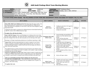 Audit resolution minutes 05262015