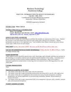 New_Syl_POFT1370 Fall 2014-31933-Updated.doc