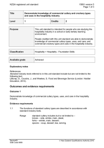 NZQA registered unit standard 15891 version 5  Page 1 of 3