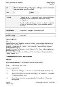 NZQA registered unit standard 15896 version 5  Page 1 of 3