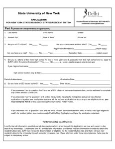 Download a NYS residency application.