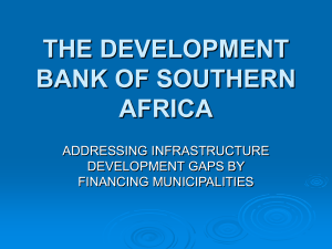 Mrs. Mamathe Kgarimesta-Phiri, Senior Strategist, Development Bank of South Africa (DBSA), Republic of South Africa