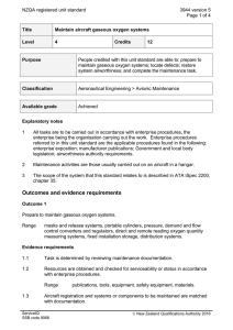 NZQA registered unit standard 3944 version 5  Page 1 of 4