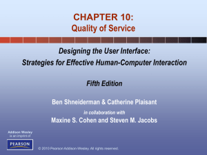 Chapter 10: Quality of Service