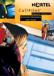 Multimedia Messaging User Guide  Release 4.0 - Standard 1.05