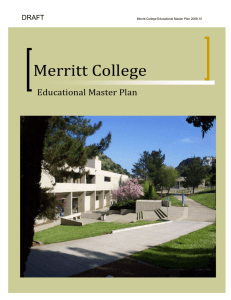 Merritt College Ed Plan 2008