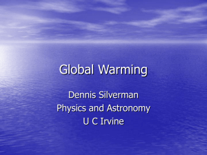 Global Warming (Powerpoint)