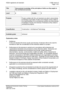 NZQA registered unit standard 11286 version 5  Page 1 of 3