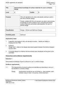 NZQA registered unit standard 25209 version 2  Page 1 of 4