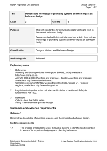 NZQA registered unit standard 26938 version 1  Page 1 of 2