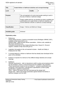 NZQA registered unit standard 26939 version 1  Page 1 of 3