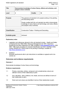 NZQA registered unit standard 26572 version 2  Page 1 of 3