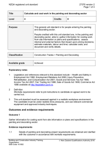 NZQA registered unit standard 27376 version 2  Page 1 of 4
