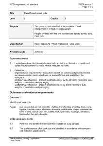 NZQA registered unit standard 20238 version 5  Page 1 of 2