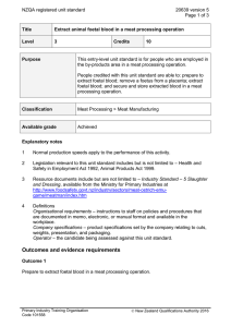 NZQA registered unit standard 20639 version 5  Page 1 of 3