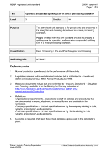 NZQA registered unit standard 20641 version 5  Page 1 of 3